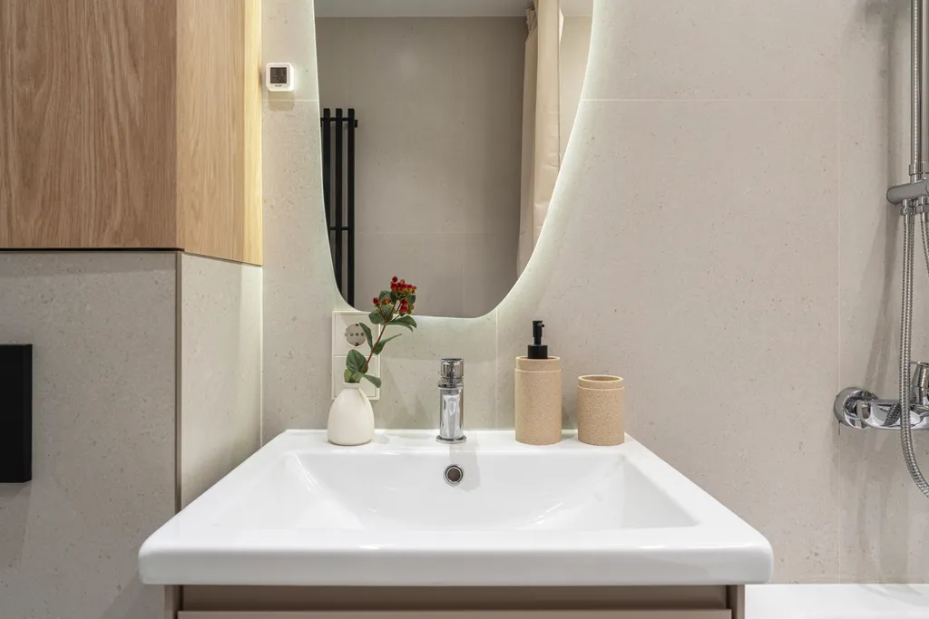 Квартира Квартира с отдельной спальней и рабочим местом в 900 метрах от пляжа — Зеленоградск