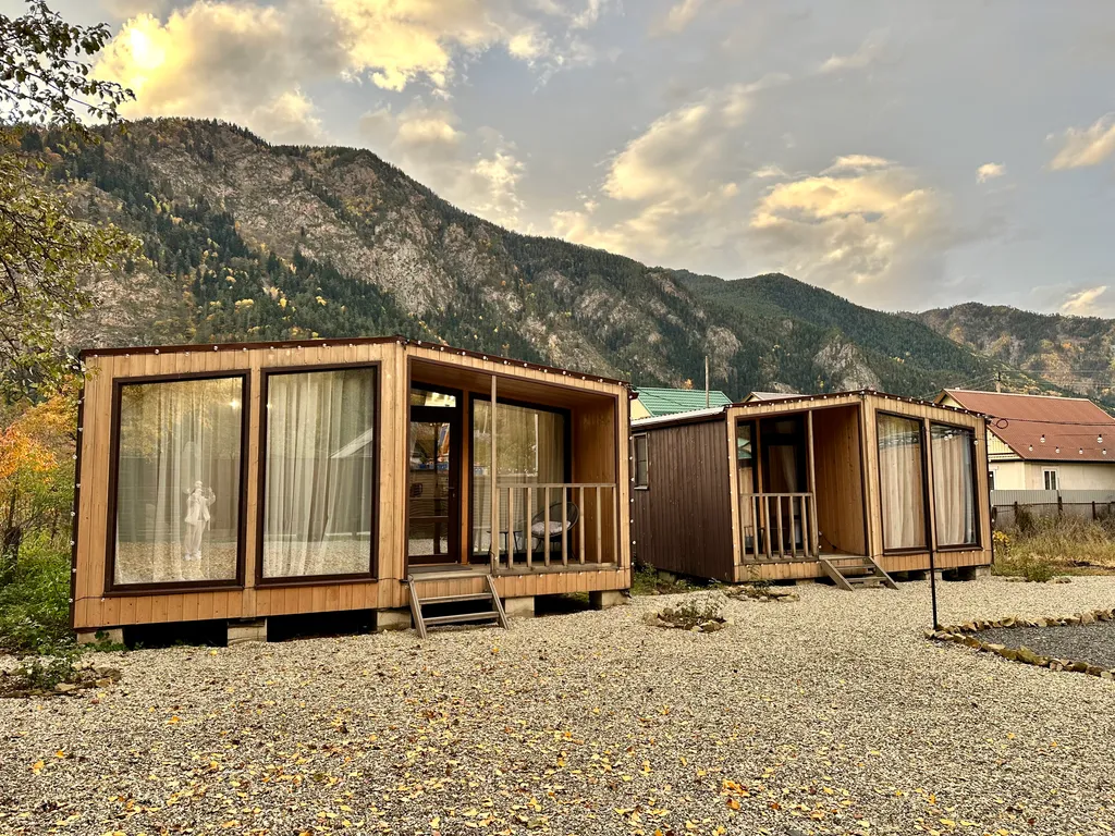 Liza Loft домик с видом на горы