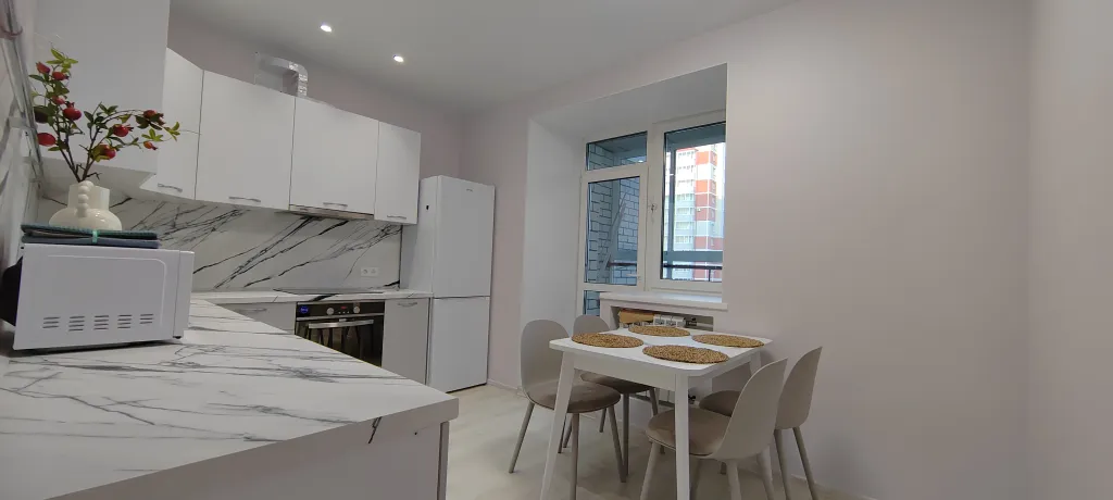 Шикарныe апартаменты с двумя комнатами в центре города