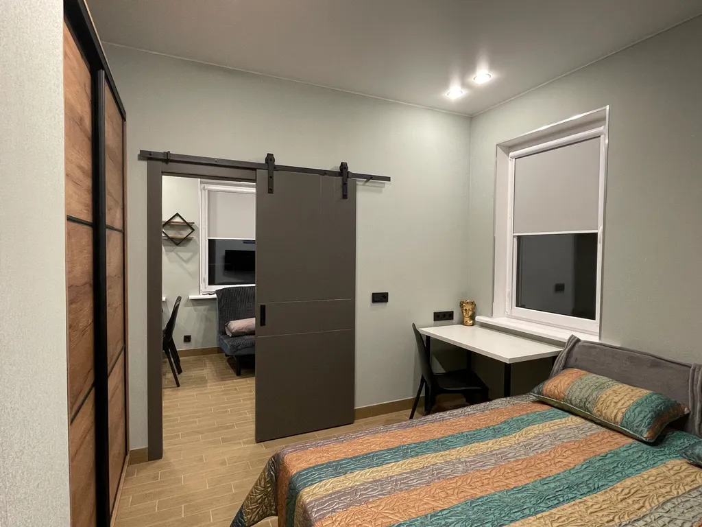 Квартира Квартира Уютная евродвушка с балконом у моря — Геленджик