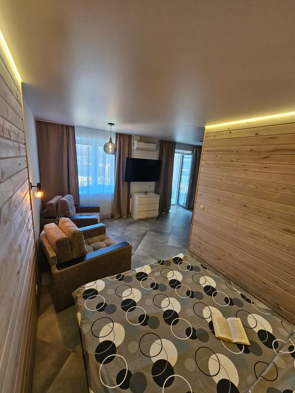 Студия с видом на Кремль