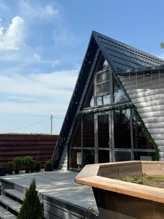 Дом 60m2 — чан, кухня, Wi-Fi