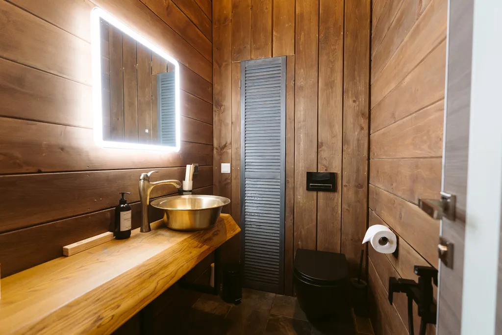 Коттедж Minos с камином