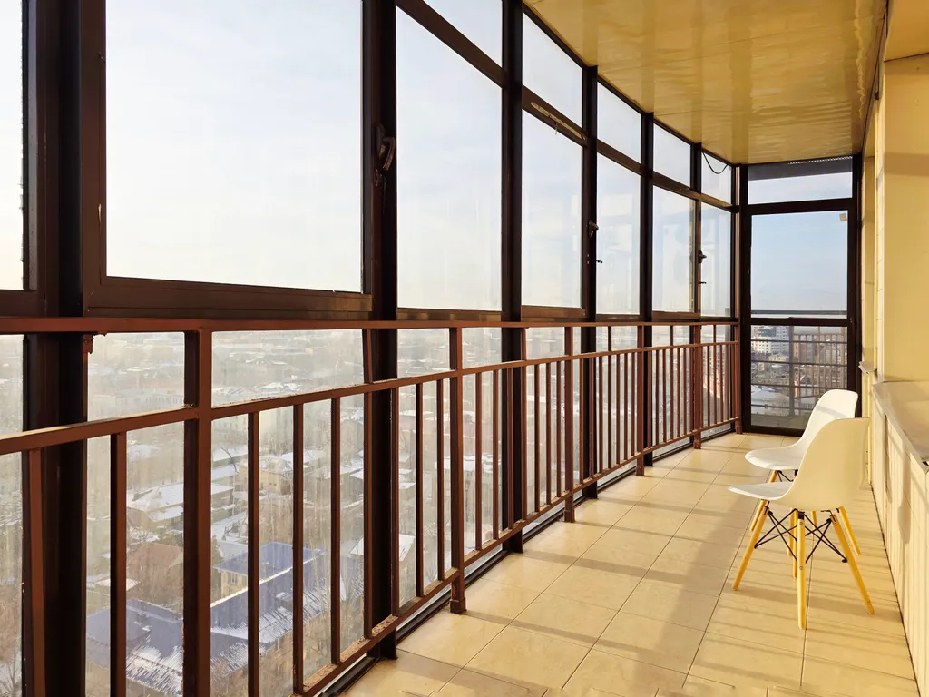 Просторная квартира с видом на город