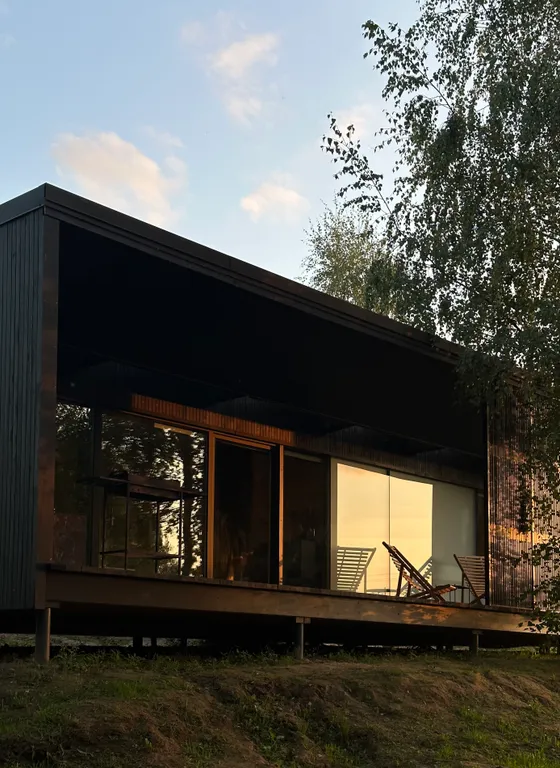 Панорамные домики на Браславских озерах