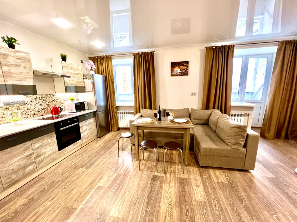 Квартира Квартира Уютная студия в ЖК Изумрудный — Самара