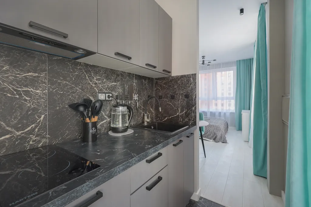 Стильная студия в ЖК  Самолет