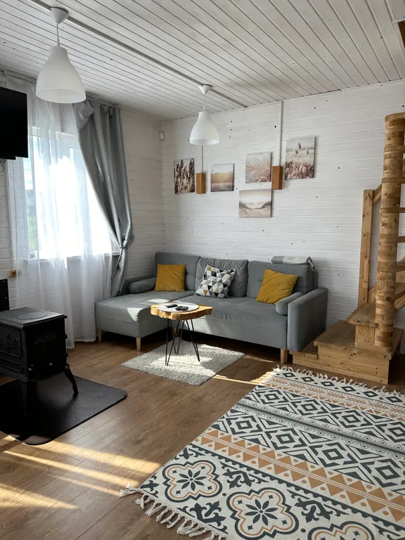 Загородный дом Сканди с баней и чаном