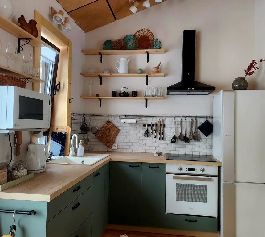 Белка дом с камином и сауной