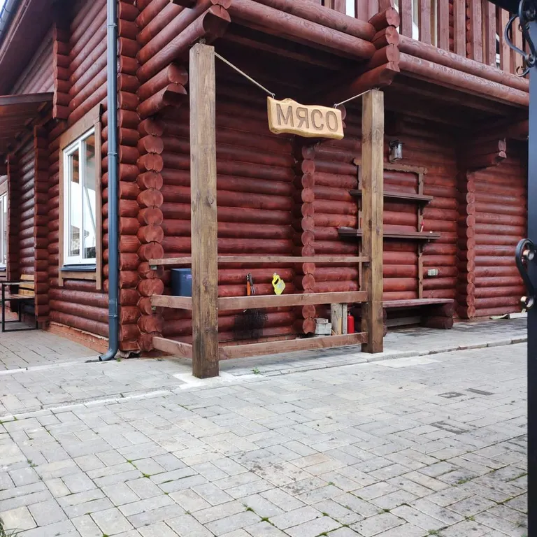 Экологический дом - сруб на побережье Балтийского моря