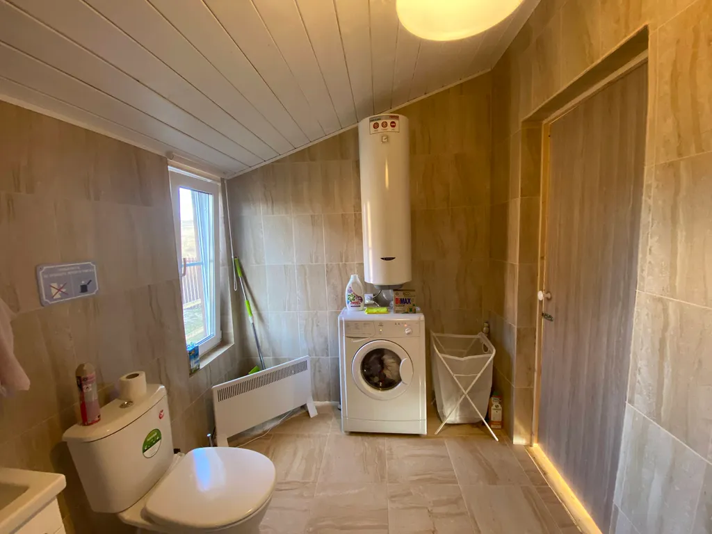 Барнхаус с баней и панорамными окнами