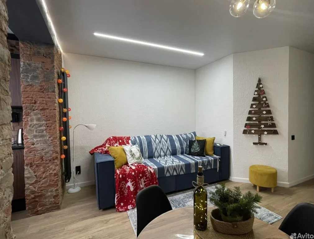 Апартамент с дизайнерским ремонтом, с видом на горы