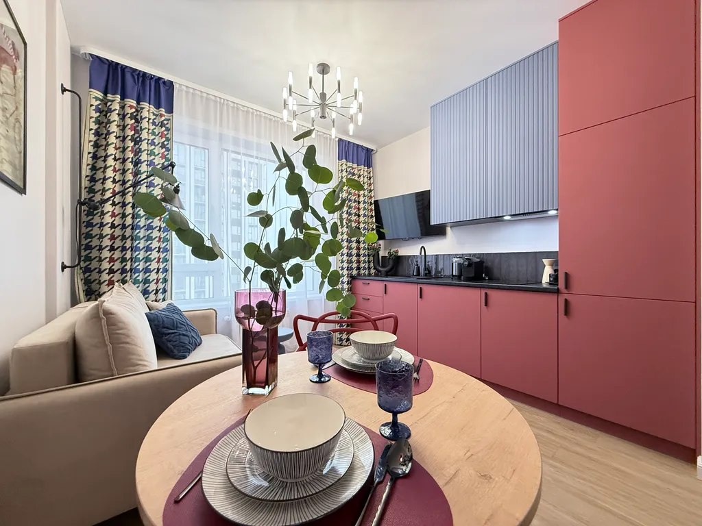 Квартира Квартира Яркий дизайн, панорама на реку прямо с кровати — Новосибирск