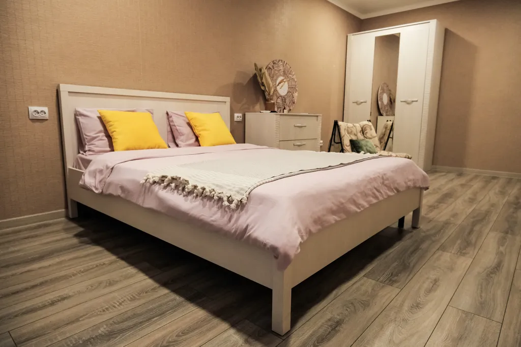 Уют, 1-комнатная квартира с балконом для 3-х гостей