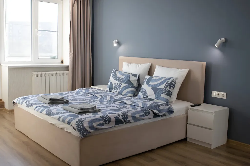 Новая квартира с кухней-гостинной — аренда посуточно в Домодедово