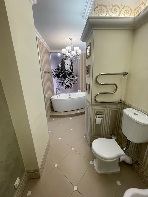 Квартира с дизайнерским ремонтом