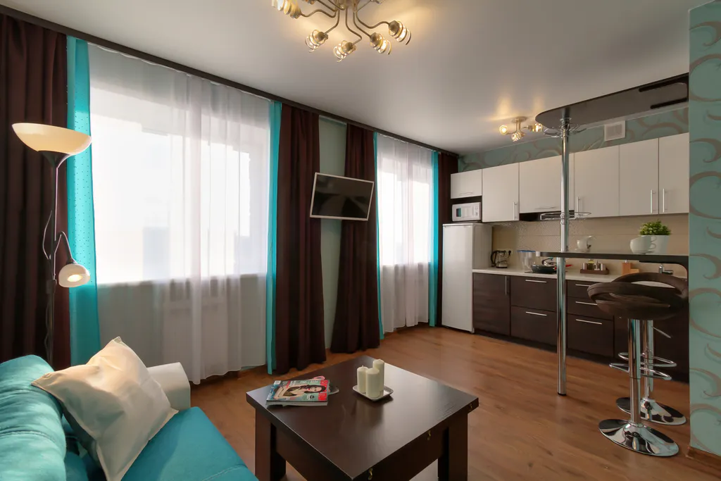 Квартира Квартира Живите с видом на Оперный театр, самый центр с закрытой парковкой — Новосибирск