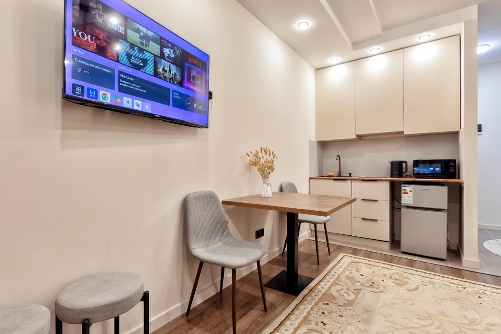 Элитные апартаменты с панорамным видом из окна в самом центре столицы