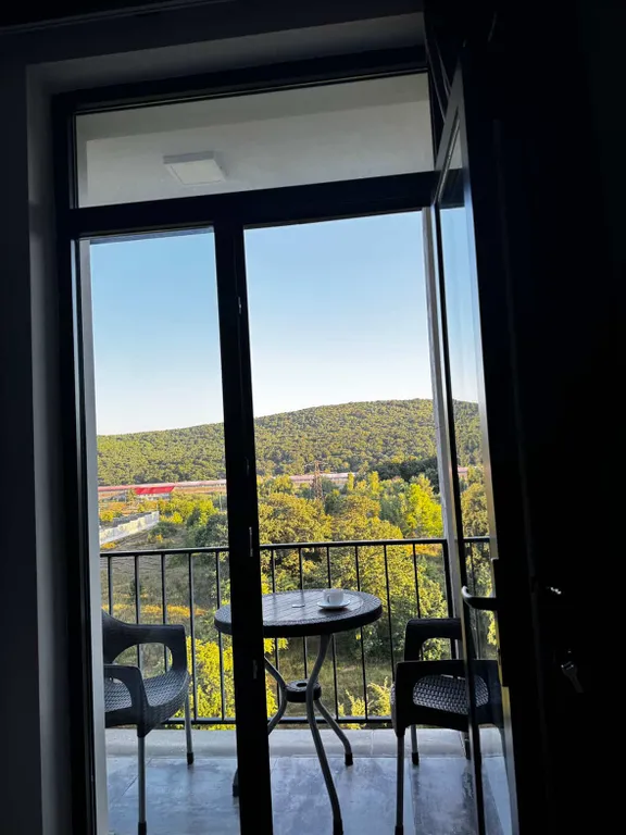 Красивая квартира-студия с видом на горы