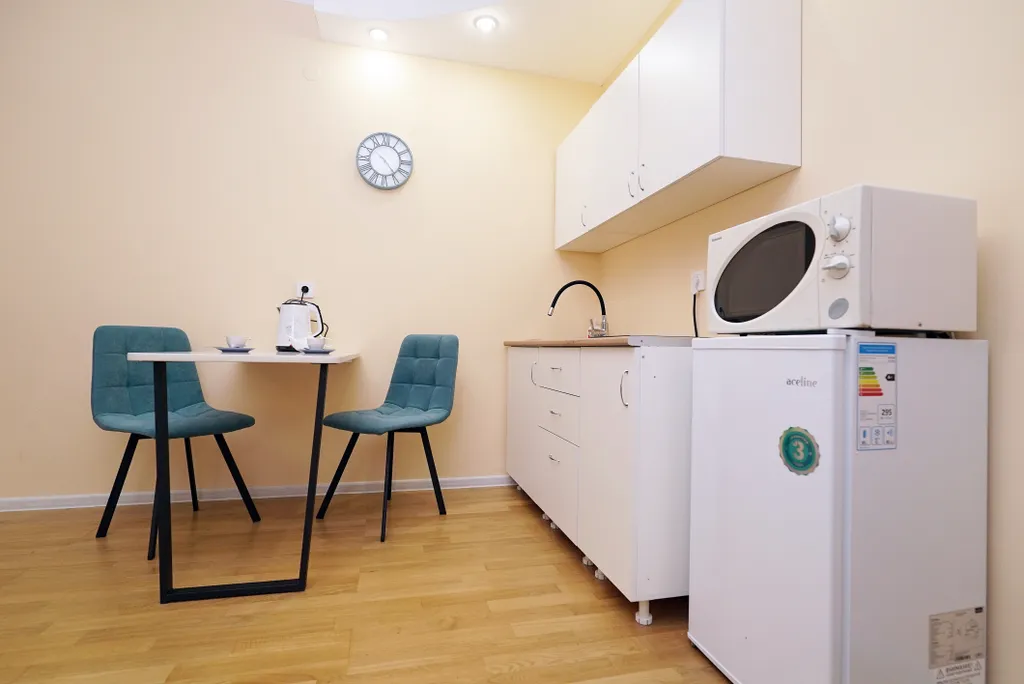 Уютная студия с современным ремонтом в оживлённом районе