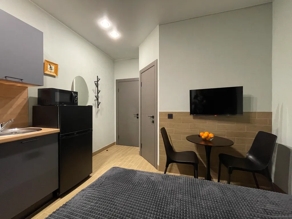 Квартира Квартира Стильная студия с балконом у моря — Геленджик