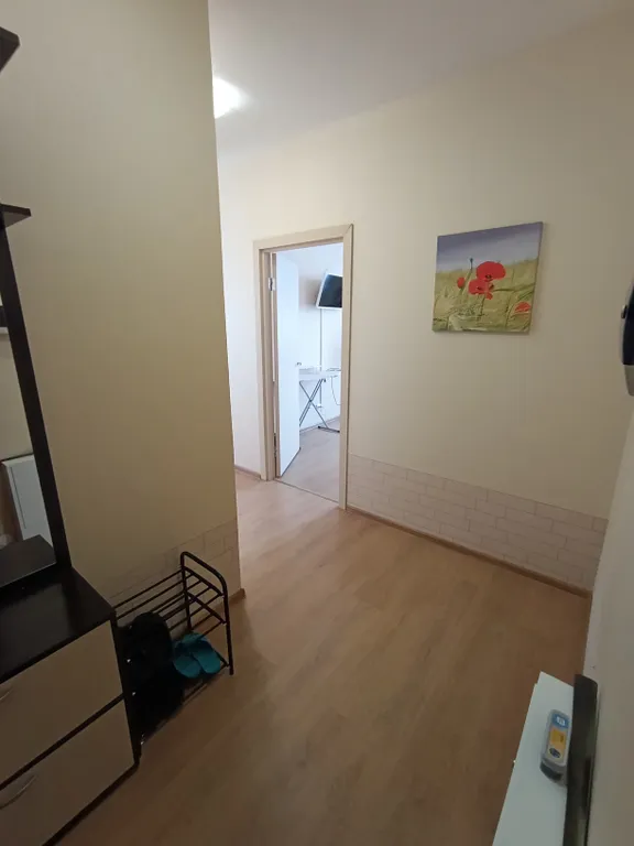 Солнечная квартира с красивым видом на город