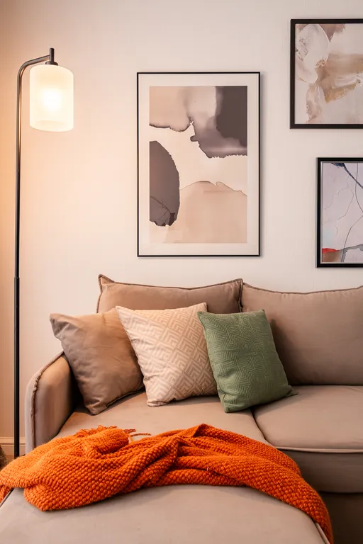 Квартира Квартира Ламповая евротрёшка — Москва