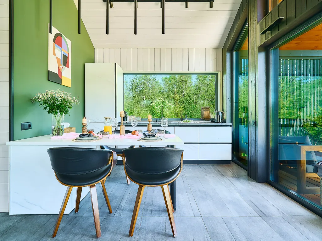 Аренда дома с баней и чаном в окружении леса