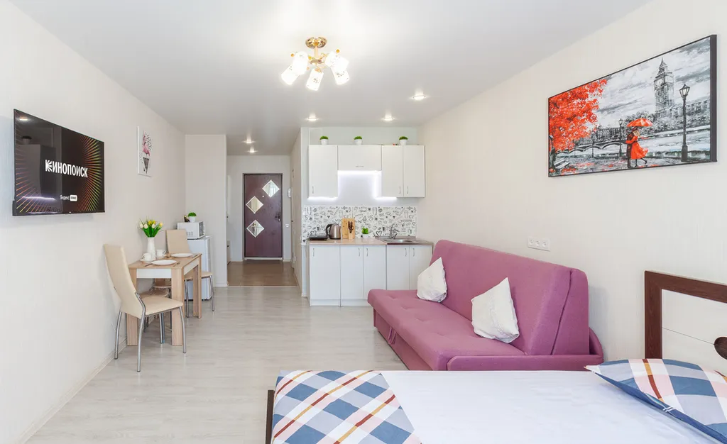 Апартаменты Квартиркаплаза Семейный вариант у Cамарских терм и 15 этаж