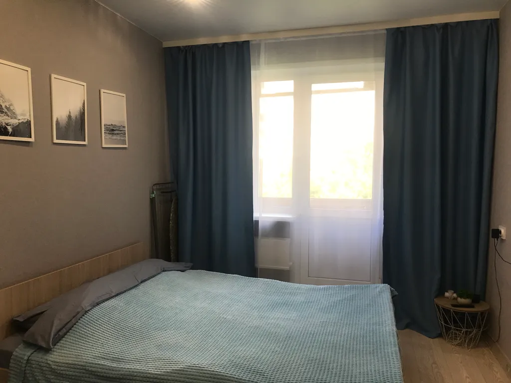 Квартира Голубая квартира с дизайнерским решением — Красноярск