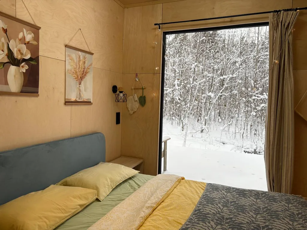 Уютный домик с сауной у леса