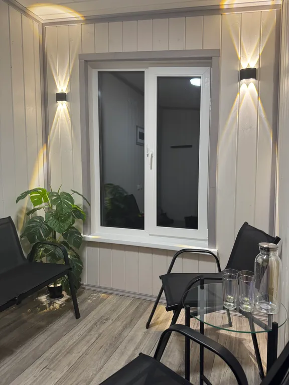 Атмосферный домик с баней на дровах и купелью