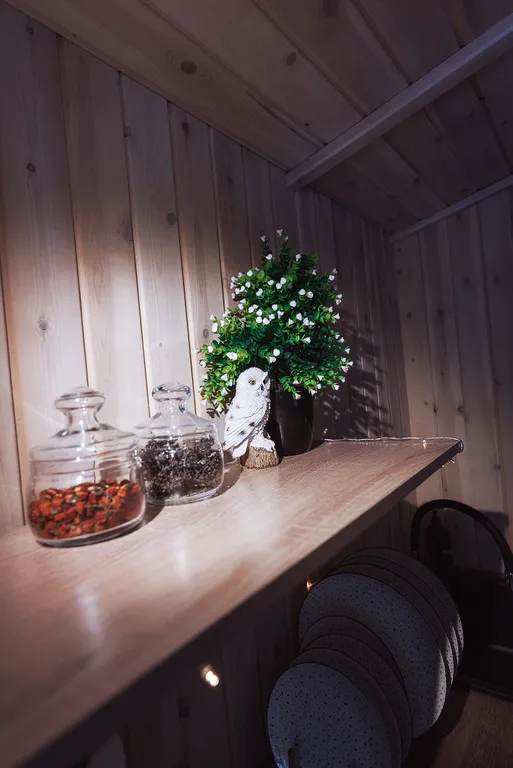 Уютный домик с видом на лес с баней и купелью