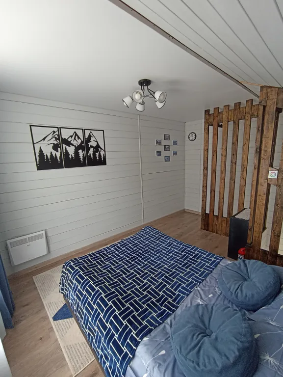 Коттедж Четырехместная половина дома Зима — Архыз