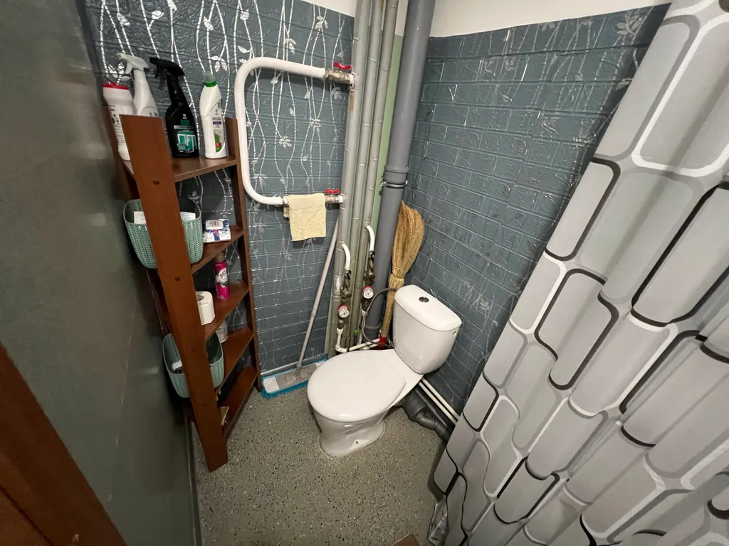 Уютная студия в Северном с кроватью и диваном