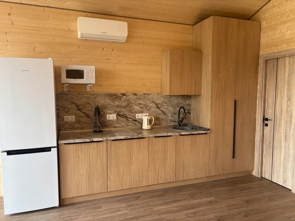 Дом 54m2 — чан, кухня, Wi-Fi