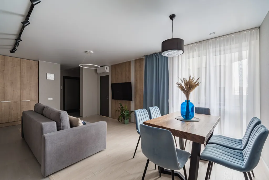 Просторная квартира с двумя спальнями в центре