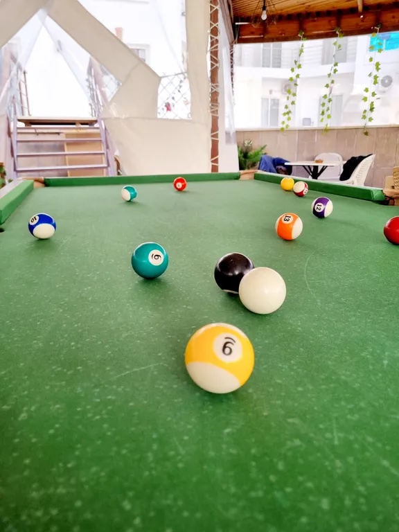 Уютная студия в тихом районе с бассейном и спортзалом в Хургаде