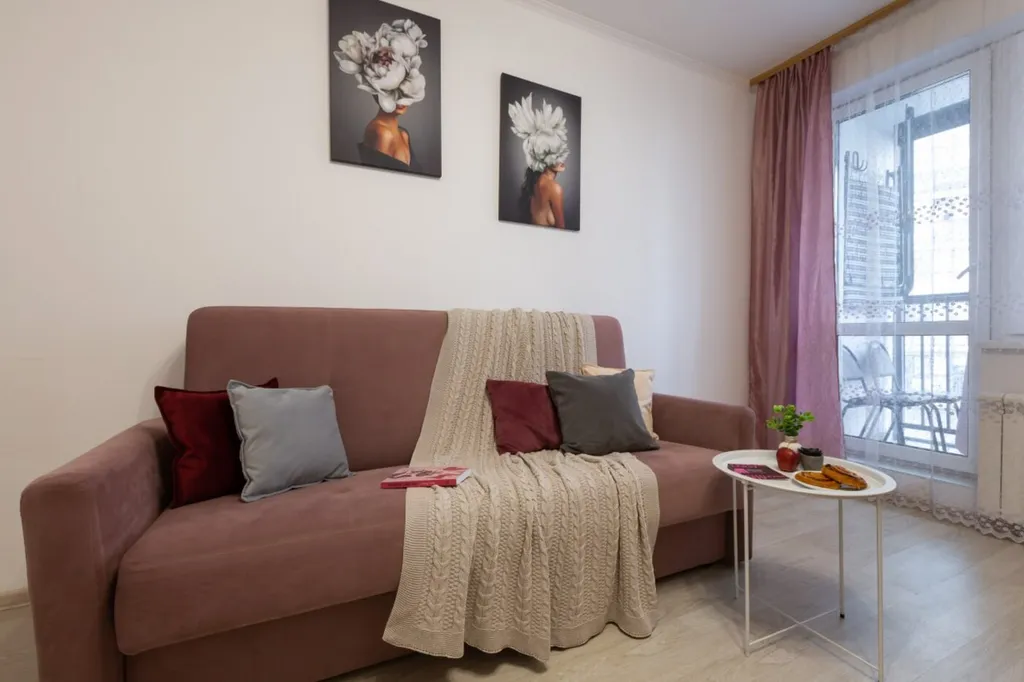 Просторная квартира с кухней-настроением