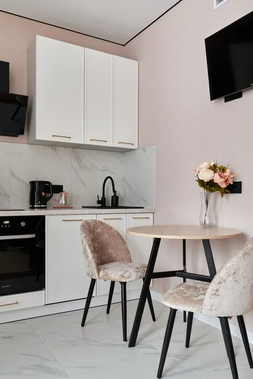 Современная квартира-студия в жк спорт лайф