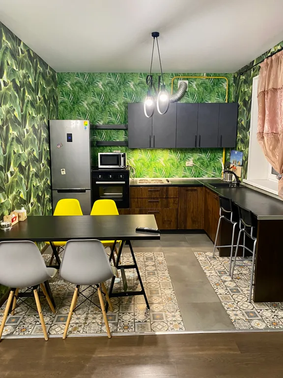 Уютная квартира в центре города! С красивым видом! С двумя санузла