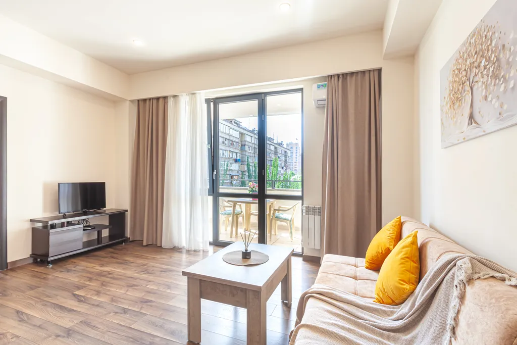 Квартира в центре с красивым видом с балкона