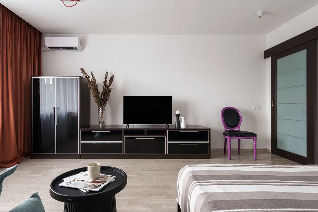 Квартира Квартира Дизайнeрский апaртамент с видом нa ТPЦ Планетa — Красноярск