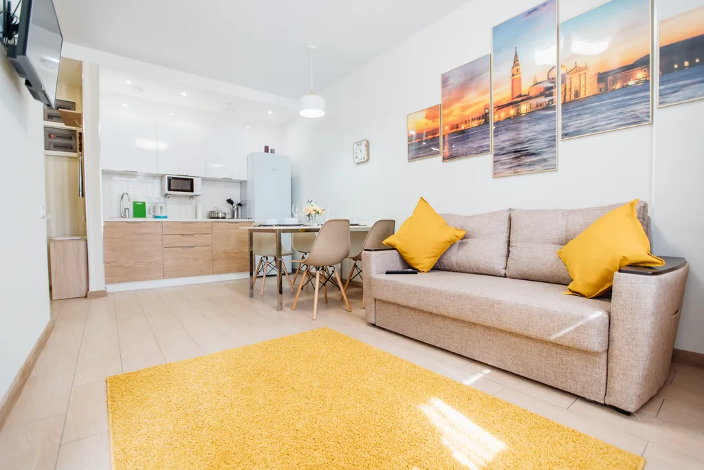 1-к квартира в новом доме на Хрустальном