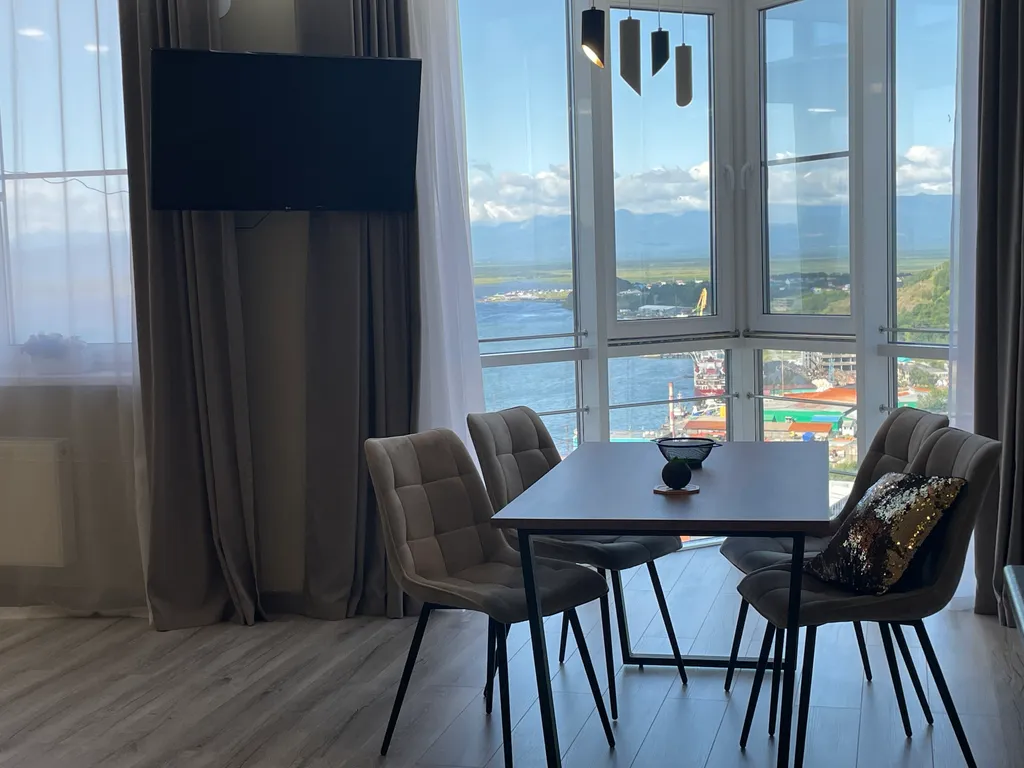 Апартаменты "New Sea" Вид на бухту, вулкан, лес и горы