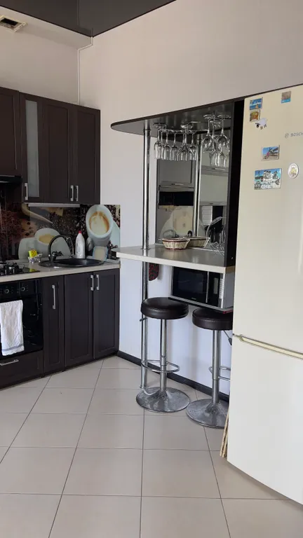 Уютная квартира в Севастополе со стиральной и посудомоечной машинкой