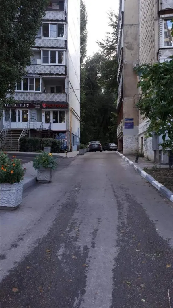 Въезд во двор 