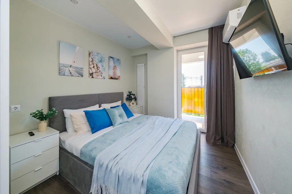 Просторная квартира на берегу моря