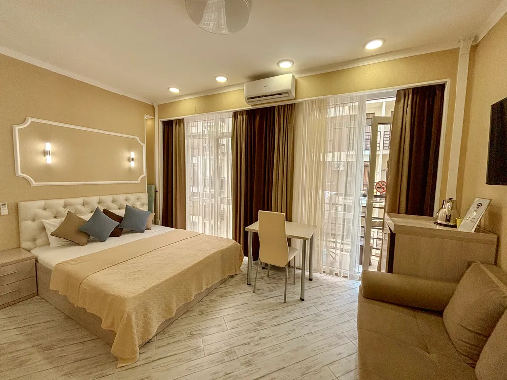 Квартира Квартира Студия с видом на море в ЖК Сорренто парк — Сириус