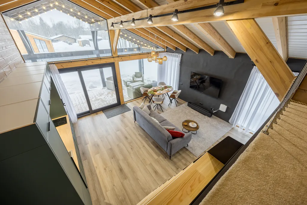 Дом с купелью и сауной